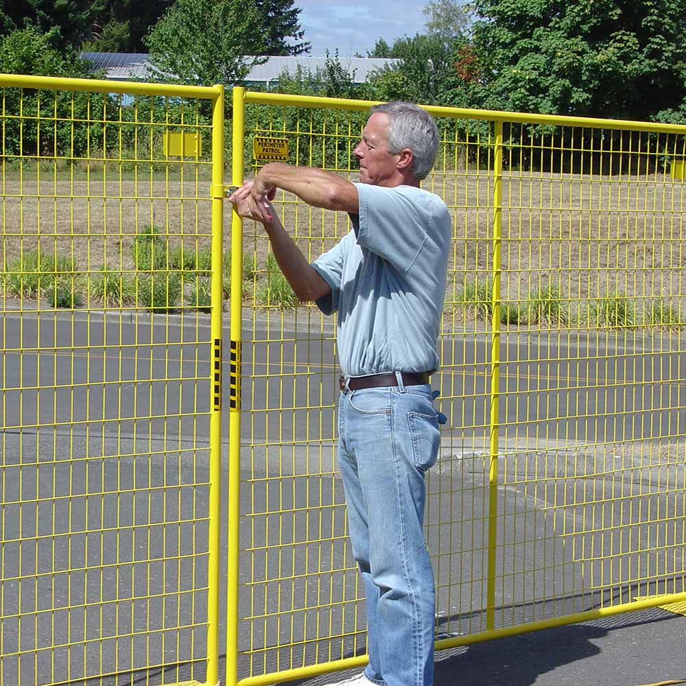 Perimeter Patrol® Heavy Duty Portable Security Multi-Panel Fence