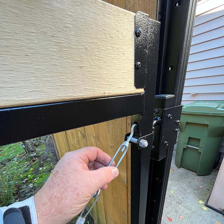 Gate Rack Adjuster Adjust-A-Gate® Original Medium Width Full-Frame Gate Kit (Fits opening ...
