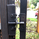 Lifetime Steel Post Gap Filler Kit latch install to post and Adjust-A-Gate